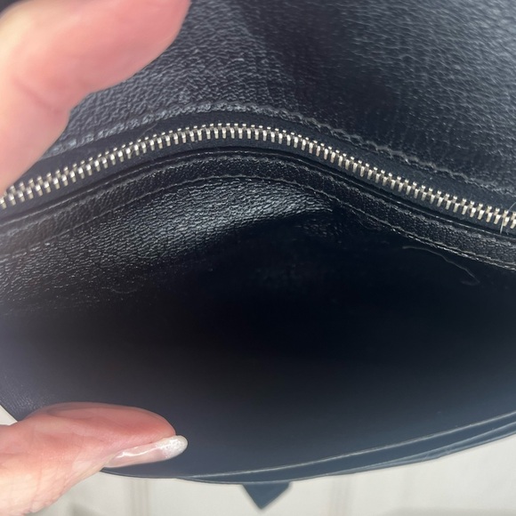 HERMES BEARN VEAU SWIFT LEATHER LONG BIFOLD WALLET IN BLACK - Picture 7 of 16